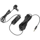 BOYA BY-M1 PRO universele 3.5 mm plug Omni-directionele Lavaliermicrofoon  kabel lengte: 6m (zwart)