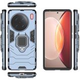 Voor vivo X90 Pro+ 5G magnetische ringhouder PC + TPU telefoonhoes