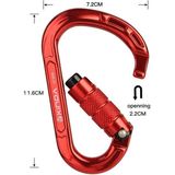 Xinda XD-8123N Outdoorklimmen apparatuur snel opknoping gesp carabiner peren hoofdslot HMS veiligheidsgesp