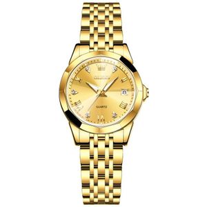 OLEVS 9931 dames vlindergesp lichtgevend waterdicht quartzhorloge