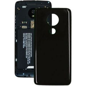 Batterij achtercover voor Motorola Moto G7 Power (zwart)