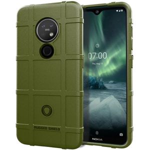 For Nokia 6.2 Full Coverage Shockproof TPU Case(Army Green)