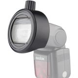 Godox S-R1 Flash Speedlite Ronde Vormadapter voor Godox TT685 / V860II / V350 / TT600