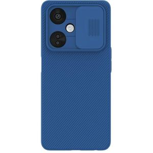 Voor OnePlus Nord CE 3 Lite NILLKIN Black Mirror Series Camshield PC Phone Case(Blauw)