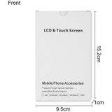 50 PCS LCD-scherm en Digitizer witte kartonnen doos verpakking voor iPhone 8 / 7