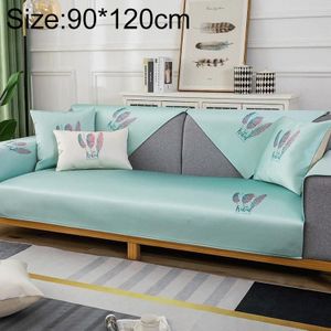 Veer patroon zomer ijs zijde antislip volledige dekking sofa cover  maat: 90x120cm