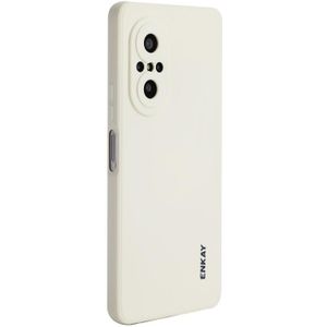 For Huawei Nova 9 SE / Honor 50 SE ENKAY Liquid Silicone Shockproof Phone Case(Beige)
