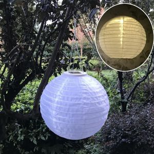 26 LM outdoor zonne-witte lantaarn hangende lamp bruiloft festival viering lantaarn binnenplaats decoratieve licht (warm licht)
