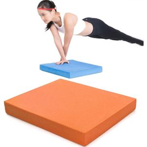 Yoga taille en buik kern gestabiliseerde balans mat plank ondersteuning balans zachte instorting  specificatie: 31x20x6cm (oranje)