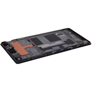 Vervanging van de voorste behuizing met lijm voor Sony Xperia C3(Black)