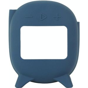 For JBL Clip 4 Bluetooth Speaker Silicone Case Protective Case(Blue)