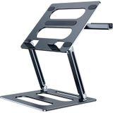 OATBASF Z08 Metalen Notebook Ondersteuning Verstelbare Desktop Verhoging Notebook Stand