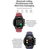 TW26 1.28 inch IPS Touchscreen IP67 Waterdicht Smart Watch  ondersteuning Slaapbewaking / hartslagmonitoring / Dual-modus Call / Blood Oxygen Monitoring  Style: Silicone Strap (Rose Gold)