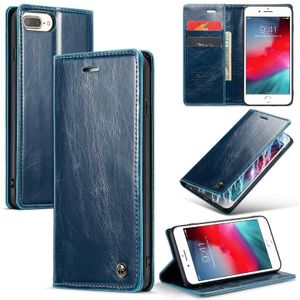 Voor iPhone 6 Plus/7 Plus/8 Plus CaseMe 003 Crazy Horse textuur lederen telefoonhoes