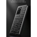 For Samsung Galaxy Z Fold2 5G Crocodile Texture Leather Folding Protective Case(Black)