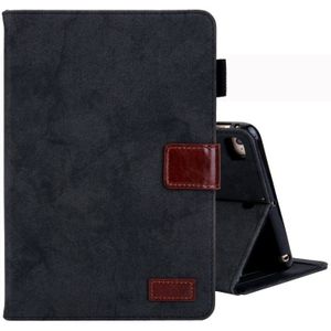 Voor iPad Mini 1/2/3/4 Business stijl horizontale Flip lederen draagtas  met houder & kaartsleuf & fotolijstjes & slaap/Wake-up functie (zwart)