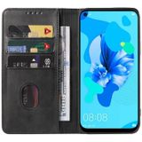 Voor Huawei P20 Lite 2019 magnetische sluiting lederen telefoonhoes