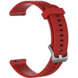 Slimme horloge siliconen polsband horlogeband voor POLAR Vantage M 22cm (rood)