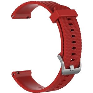 Slimme horloge siliconen polsband horlogeband voor POLAR Vantage M 22cm (rood)