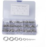 275 stuks roestvrijstaal Veerslot wasmachine assorti Kit m2-M16 voor auto/boot/Home Appliance