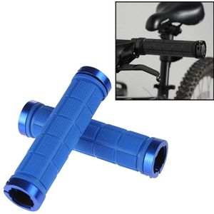 BaseCamp BC-607 1 Paar fiets MTB Fiets Lock-on Rubber Stuur Grips (Blauw)