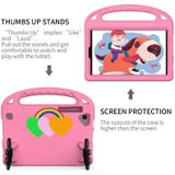 Voor Walmart Onn 8 inch Liefde Kleine Palm Houder EVA Tablet Case (Roze)