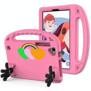 Voor Walmart Onn 8 inch Liefde Kleine Palm Houder EVA Tablet Case (Roze)