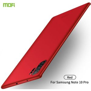 MOFI Frosted PC ultradun hard case voor Galaxy Note10 Pro (rood)