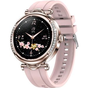 CF32 1 27 inch scherm Lady Smart Watch  siliconen band  ondersteuning vrouwelijke fysiologiebewaking en 100+ sportmodi