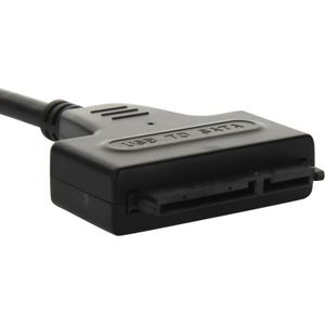USB 2.0 / USB 3.0 naar SATA kabel met 2.5 inch HDD beschermende behuizing  ondersteunt tot 4TB