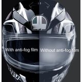 Vizier anti-mist pc shield helm lens film (26.5 x 8 5 cm)