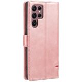 For Samsung Galaxy S23 Ultra 5G Classic Wallet Flip Leather Phone Case(Pink)