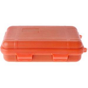 Outdoor schokbestendig waterdichte gereedschapskist luchtdichte zaak EDC reizen verzegelde container (Orange)