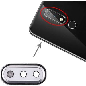Cameralenshoes voor Nokia X6(Wit)