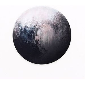 2 stuks 22cm leuke fruit serie ronde Mouse pad Desk pad kantoorbenodigdheden (Pluto)