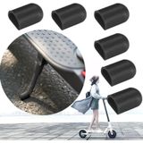 6 PCS Voor Xiaomi Mijia M365 Elektrische Scooter Accessoires Tripod Foot Support Silicone Cover(Zwart)