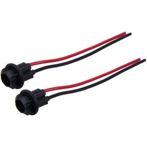 2 PC's T10 auto Auto leidde Socket lamphouder (geen inclusief licht)