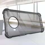 Voor Nokia 8.3 5G IMAK All-inclusive Shockproof Airbag TPU Case met Screen Protector (Transparant Zwart)