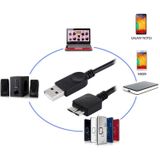 50cm 2 in 1 USB 3.0 Micro USB 3.0 + USB 2.0 Data / laad Kabel  Voor Samsung  Huawei  Xiaomi  LG  HTC en andere Smartphones