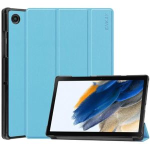 Voor Samsung Galaxy Tab A8 10.5 2021 Enkay Custer Texture Lederen Smart Tablet Case