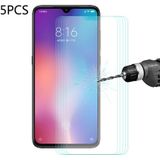 5 stuks DIDIT Hat-Prince 0.26 mm 9u 2.5 D gebogen rand getemperd glas film voor Xiaomi mi 9 SE