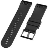 Voor Garmin Fenix 5X (26mm) Fenix3 / Fenix3 HR Siliconen vervangende polsbandhorlogeband(Wit)