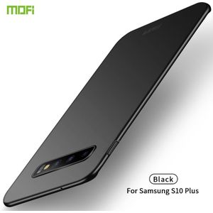 Voor Galaxy S10 PLUS MOFI Frosted PC ultradunne hard case (zwart)