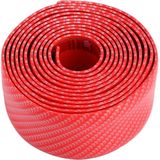 Universele auto deur Threshold decoratie strip decoratieve sticker  grootte: 5CM x 3M (rood)