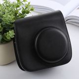 Retro stijl full body camera PU lederen tas met riem voor FUJIFILM instax mini 9 / mini 8+ / mini 8