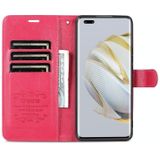 For Huawei nova 10 AZNS Sheepskin Texture Flip Leather Phone Case(Red)