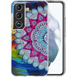 Voor Samsung Galaxy S22 + 5G Lichtgevende TPU-beschermende telefooncase