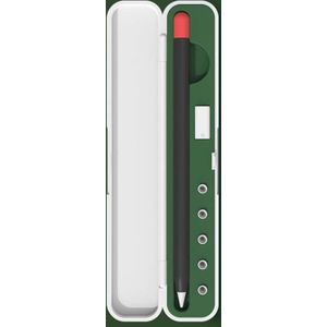 Silicone Stylus Protection Box Box voor Apple Potlood 1/2  Specificatie: 10mm (Dark Night Green)