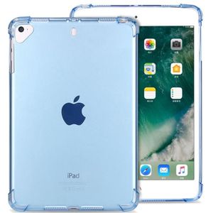 Zeer transparante TPU volledige Thicken hoeken schokbestendige beschermende case voor iPad 9 7 (2018) & (2017)/Pro 9 7/Air 2/Air (blauw)