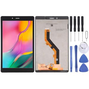 LCD-scherm en digitizer volledige assemblage voor Galaxy Tab A 8.0 (2019) SM-T295 (LTE-versie) (Zwart)